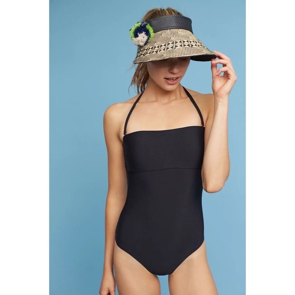 Anthropologie Other - NWT!! Anthropologie ALLIHOP Black Convertible One-Piece Swimsuit ~ Medium